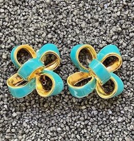 Jewelry KJLane: Candy Bow Turquoise