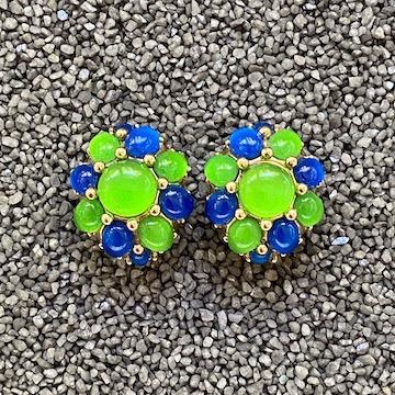 Jewelry VCExclusives: Starburst in Green w/Blue Details