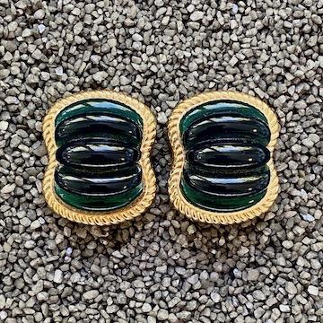 Jewelry VCExclusives: Emerald Green & Gold Ribs