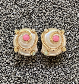 Jewelry VCExclusives: Pearl & Cable Shells w/Pink