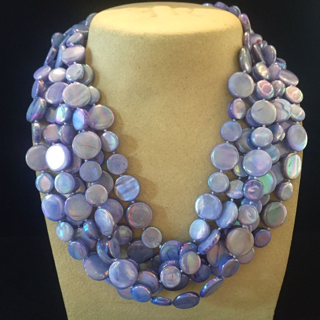 Jewelry VCExclusives: Chimes Glass Beads Lavender