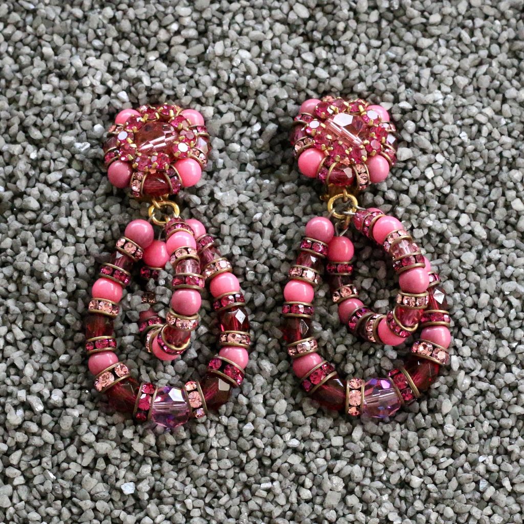 Jewelry FMontague: Lolita Pink & Purple Loops