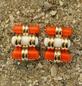 Jewelry VCExclusives: Treads Coral & Ivory