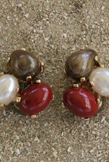 Jewelry VCExclusives: Tri Colored Drops Dark Autumn Pearl