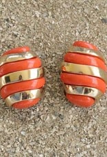 Jewelry VCExclusives: Banded Egg / Coral and Gold