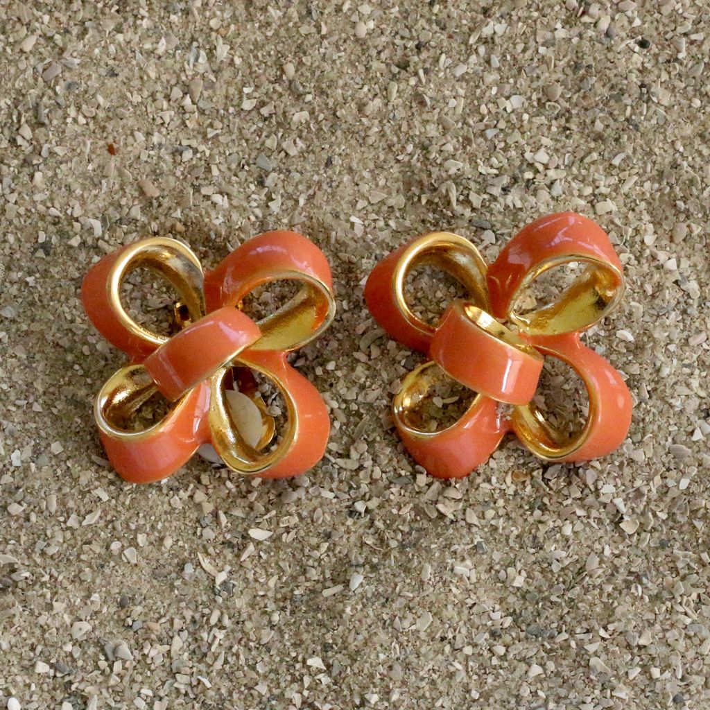 Jewelry KJLane: Candy Bow Coral