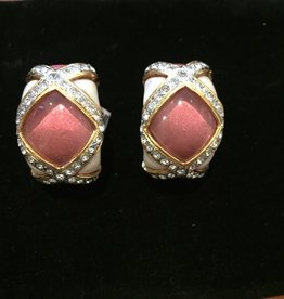 Jewelry VCExclusives: Pink Cats Eyes w/Crystal Details