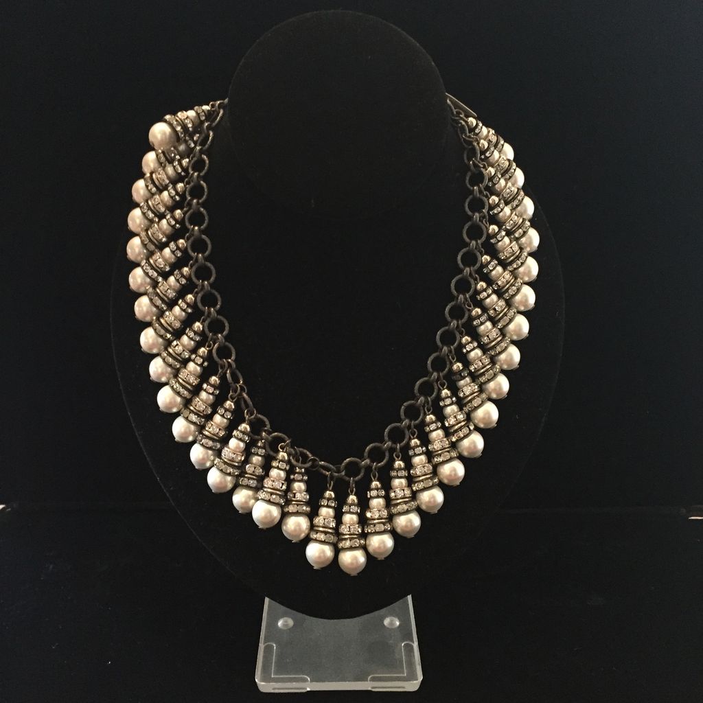 Jewelry FMontague: Cherie Droplets in Pearl