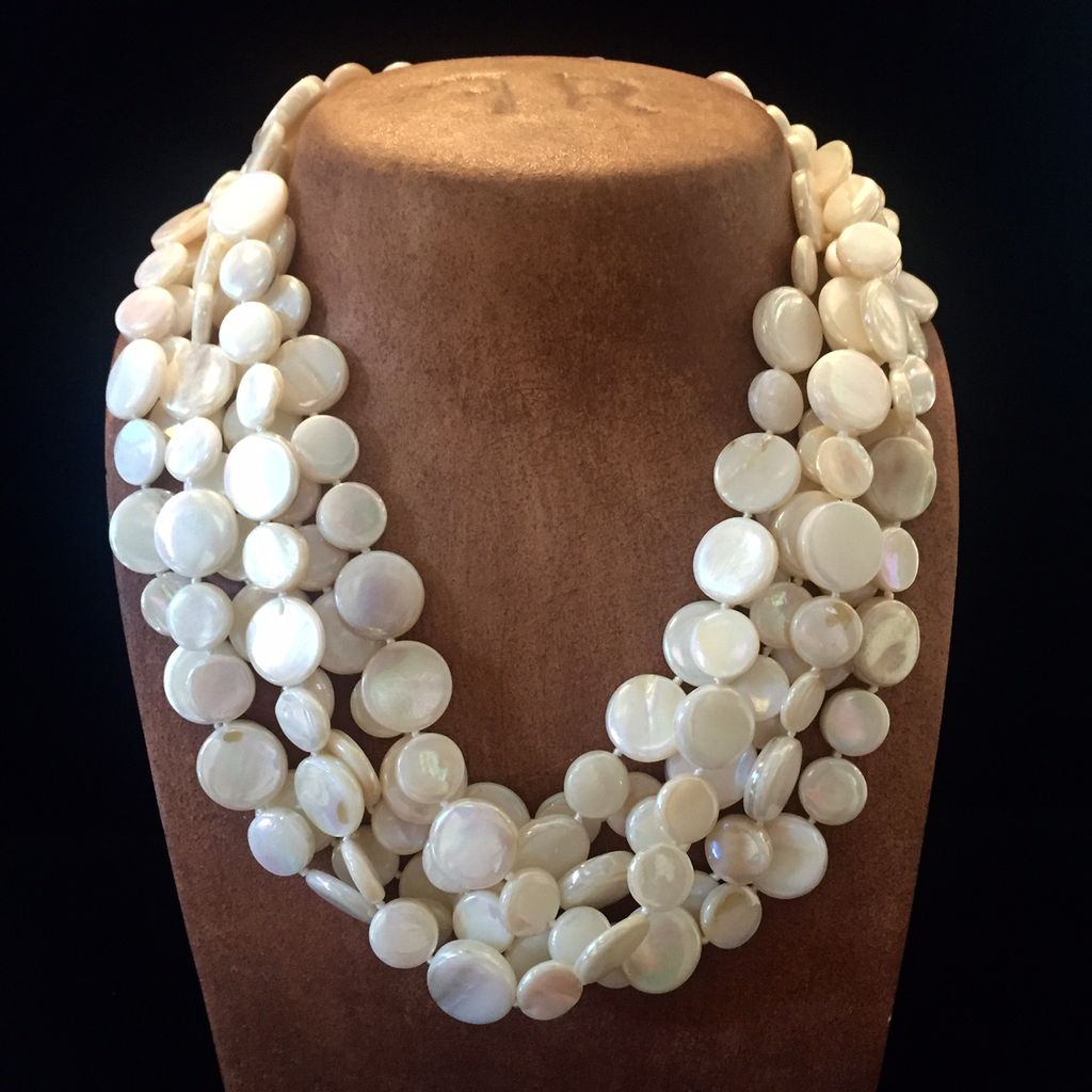 Jewelry VCExclusives: Chimes Glass Beads White