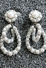 Jewelry Fmontague: Lolita Pearl Loops w/Silver