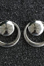 Jewelry Sebbag: Silver Circle Circle