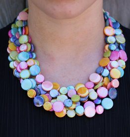 Jewelry VCExclusives: Chimes Glass Beads Multi Colored Bright