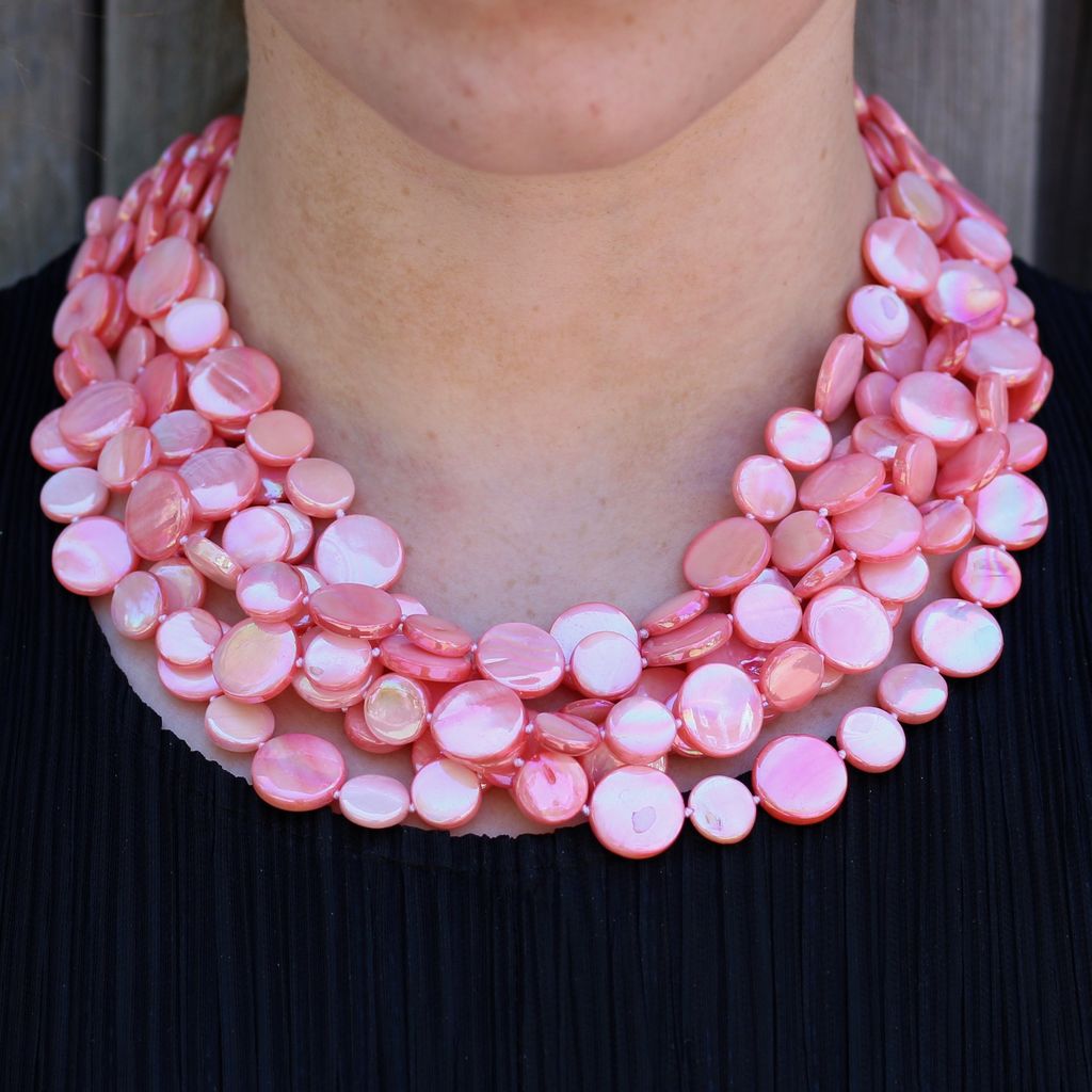 Jewelry VCExclusives: Chimes Glass Beads Pink