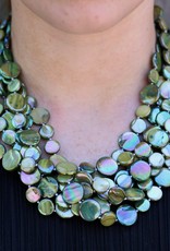 Jewelry VCExclusives: Chimes Glass Beads Green Magenta