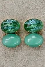 Jewelry Blinn: Two Stone Oval Jade