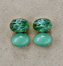 Jewelry Blinn: Two Stone Oval Jade