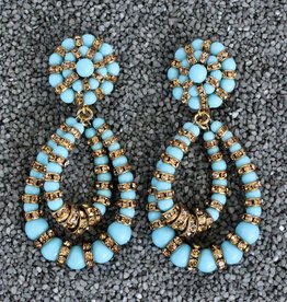 Jewelry FMontague: Lolita Turquoise and Gold