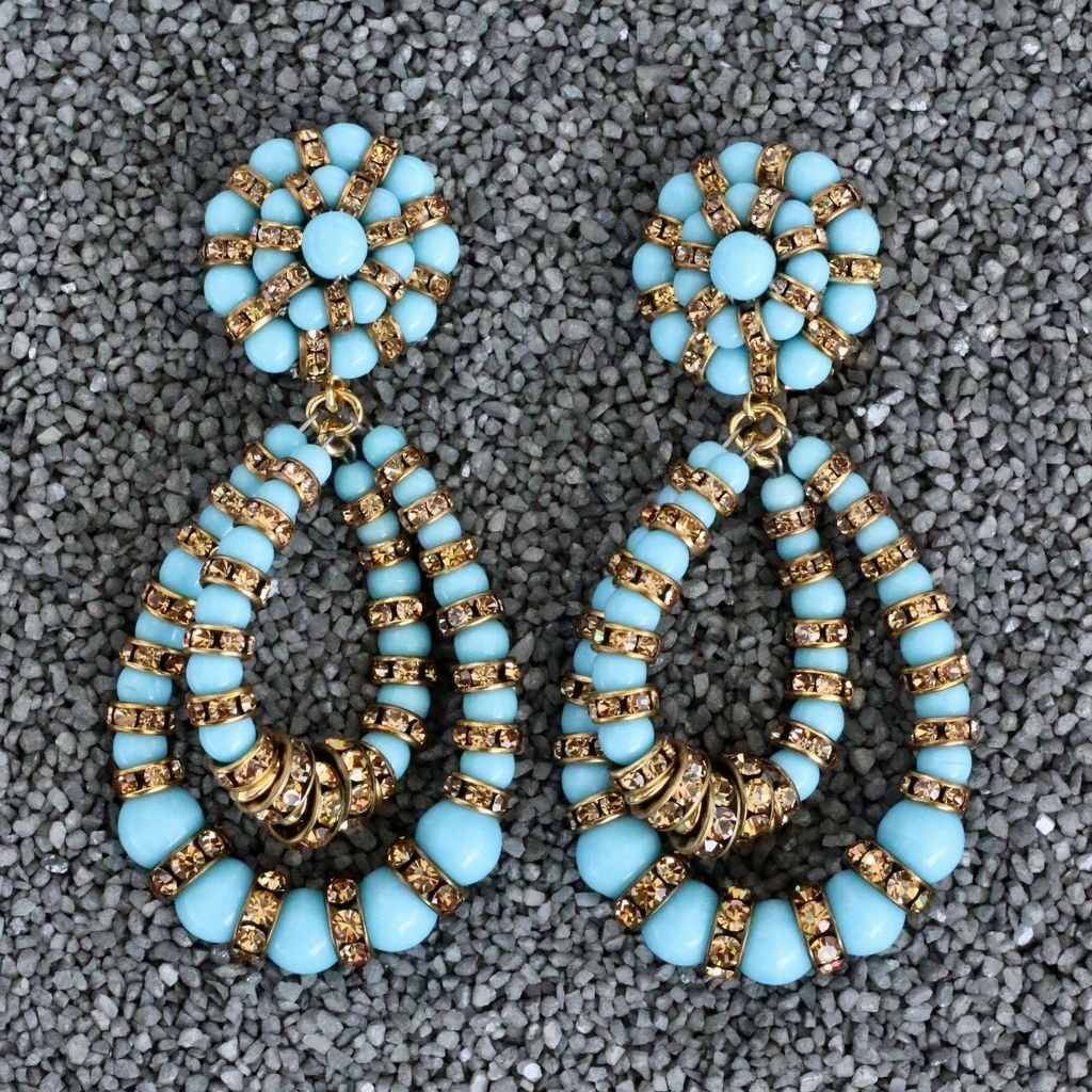 Jewelry FMontague: Lolita Turquoise and Gold