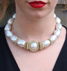 Jewelry FMontague: Juliete Pearl and CZs