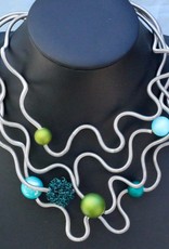 Jewelry VCExclusives: Sate Silver with Lime and Blue