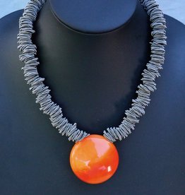 Jewelry VCExclusives: Maratea Orange with Silver Wire