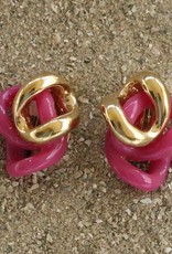 Jewelry VCExclusives: Knots / Hot Pink & Gold