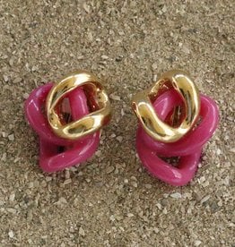 Jewelry VCExclusives: Knots / Hot Pink & Gold