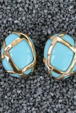 Jewelry VCExclusives: Oval Turquise with Gold