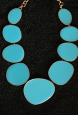 Jewelry KJLane: Random Circles Turk & Gold