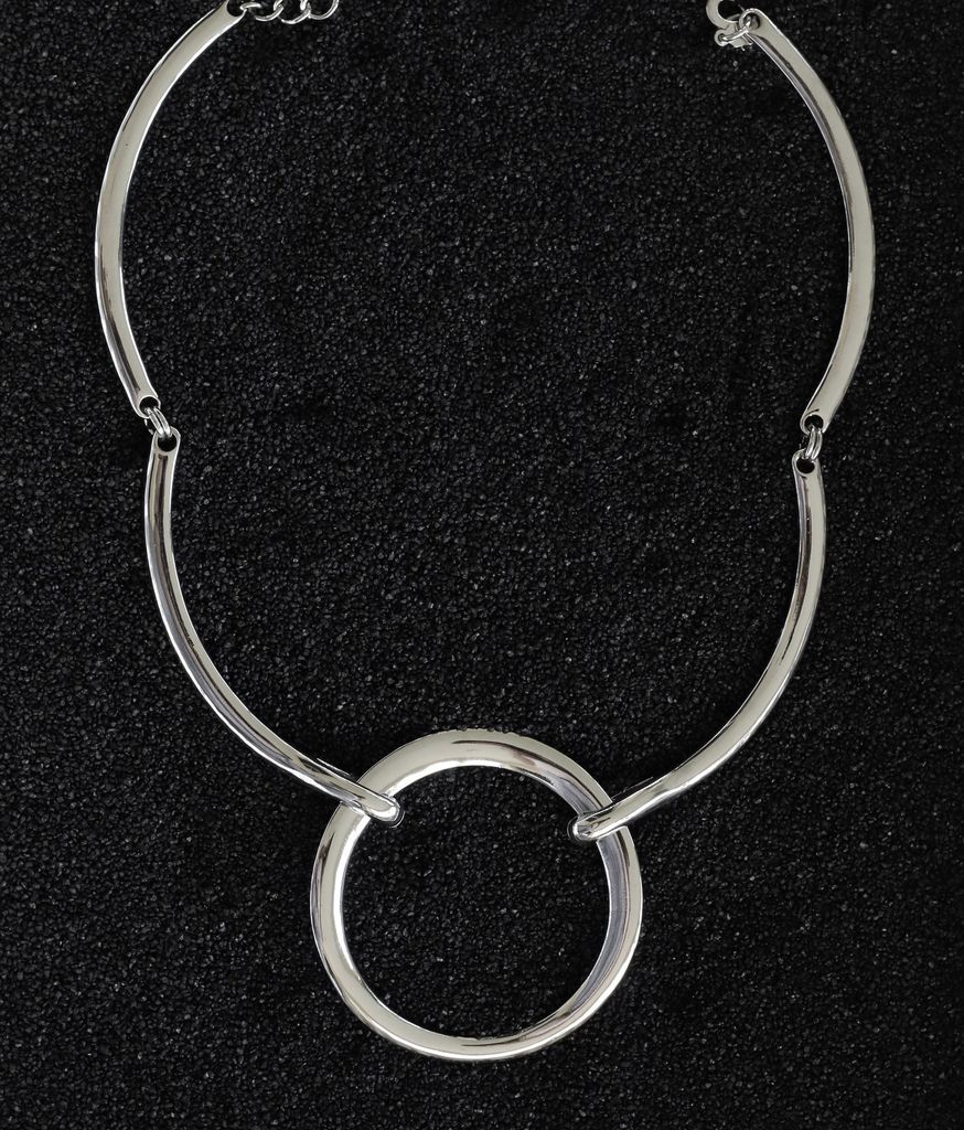 Jewelry KJLane: Loop Link Silver