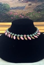 Jewelry Blinn: Green and Pink Crystel