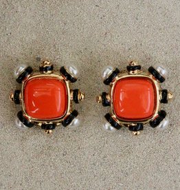 jewelry VCExclusives: Four Corners Pearl with Orange