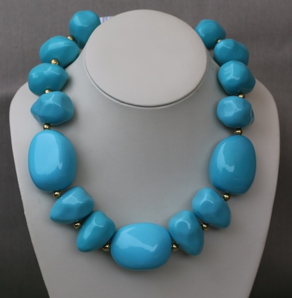 Jewelry KJLane: Pebbles Turq