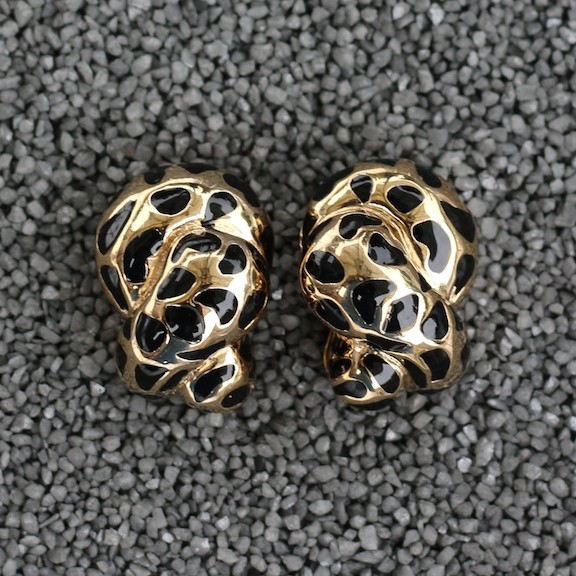 Jewelry VCExclusives: Leopard Coils Black & Gold