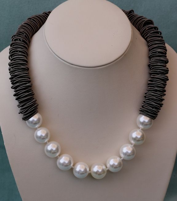Jewelry VCExclusives: Caterpillar Gray w/Pearls