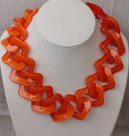 Jewelry VCExclusives: Flat Links Orange