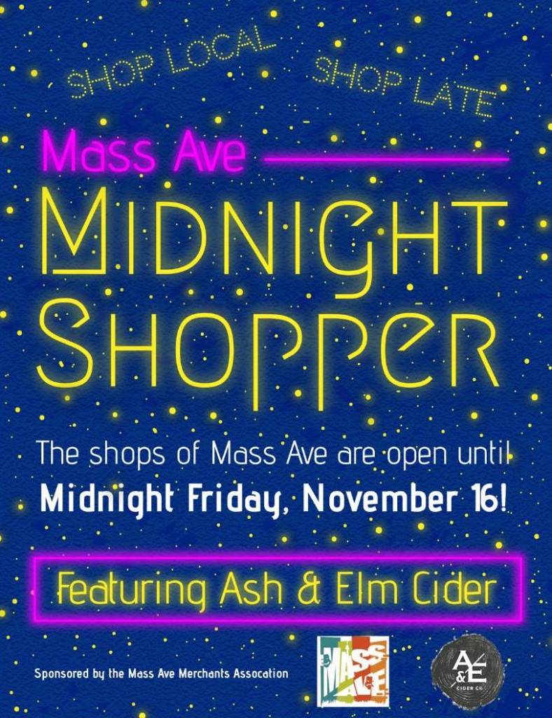 Midnight Shopper Friday November 16th!
