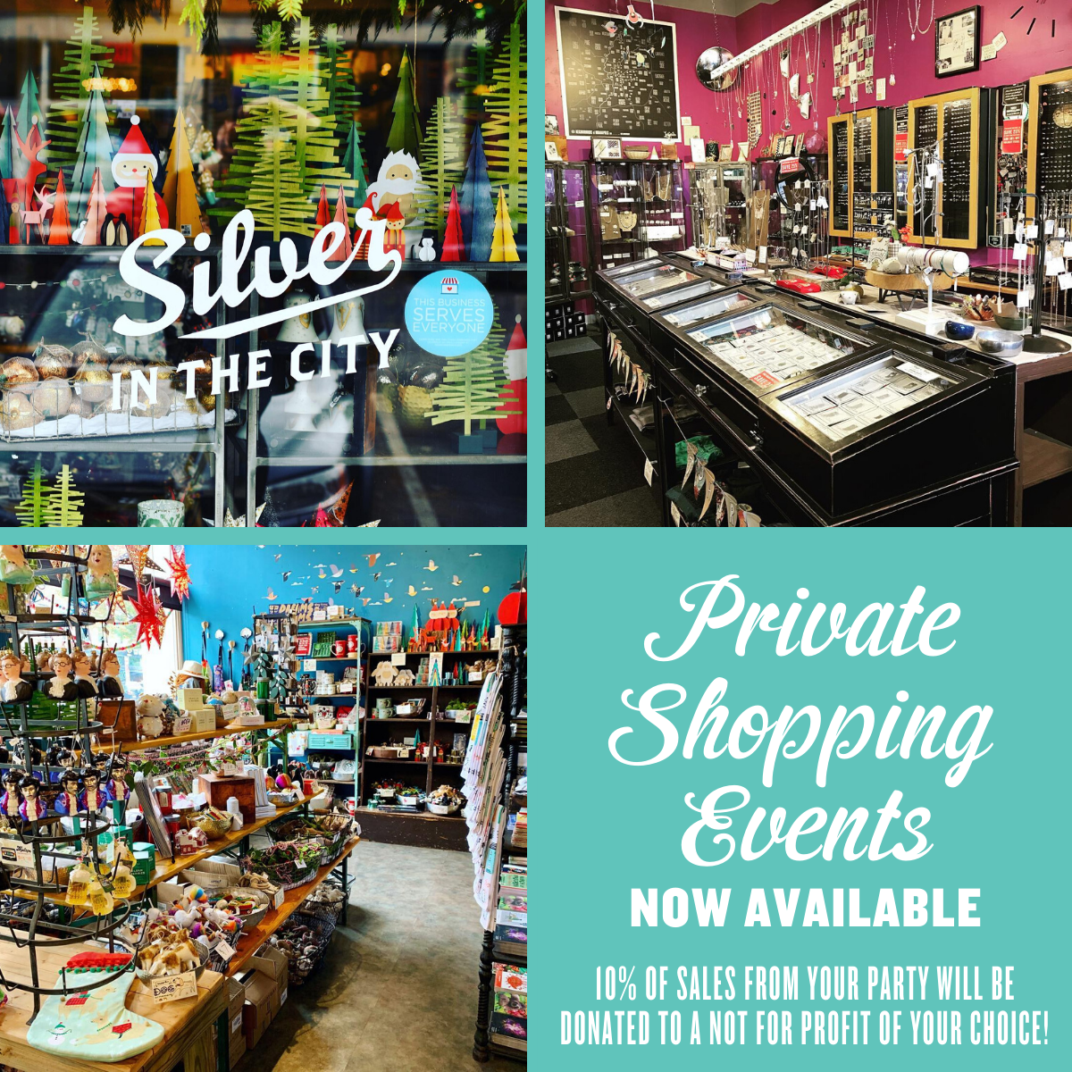Private Shopping While Supporting a Good Cause? Well done, you!