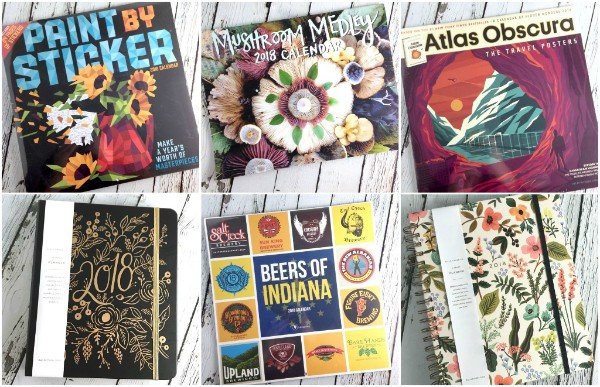 50% off 2018 Calendars and Planners