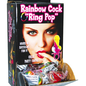 RAINBOW RING COCK POP x 12