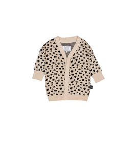 HuxBaby Huxbaby, Leopard Knit Cardi