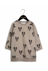 MiniRodini Mini Rodini, Badger Long Sleeved Sweater Dress