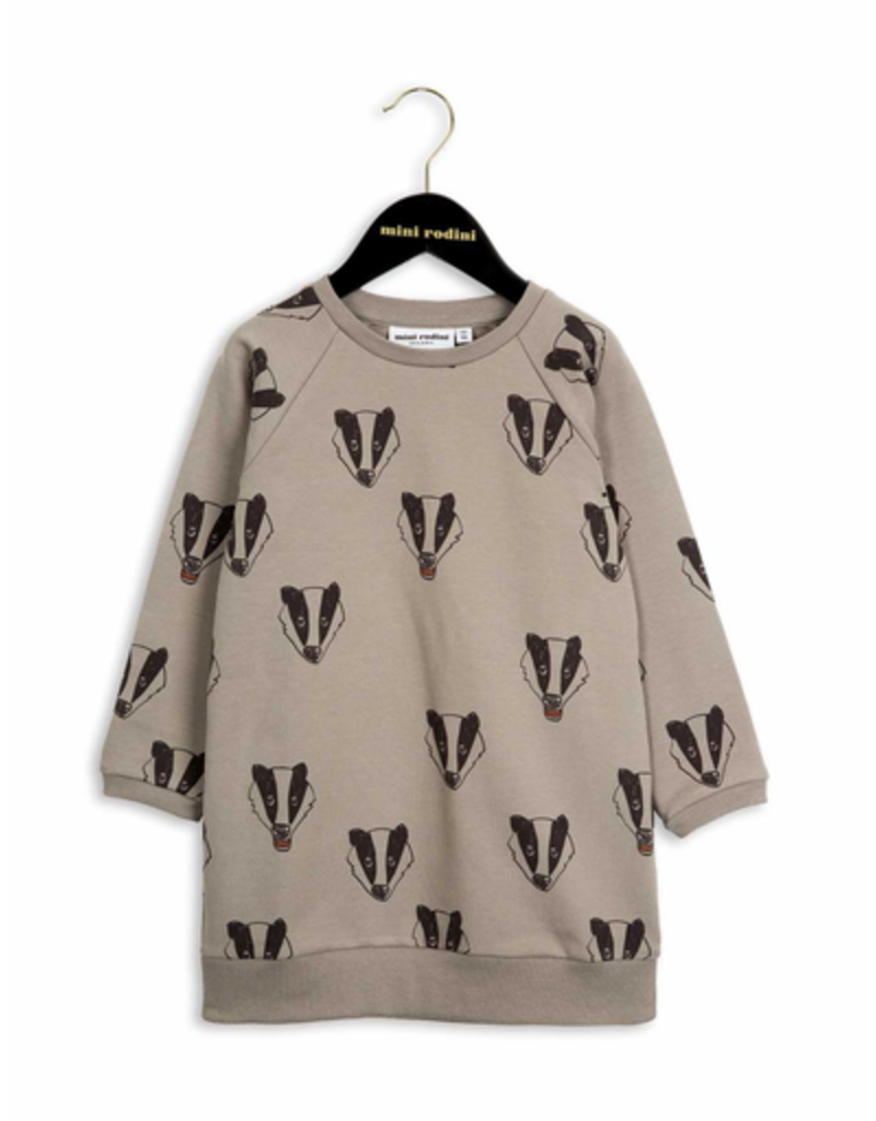 MiniRodini Mini Rodini, Badger Long Sleeved Sweater Dress