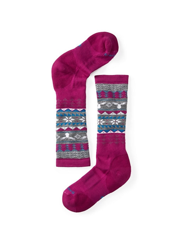Smartwool Smartwool, Girls’ Wintersport Fairisle Moose Socks