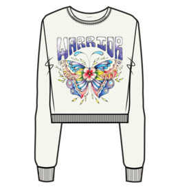 Spiritual Gangster Spiritual Gangster, Girls Warrior Classic Crew Neck Sweater