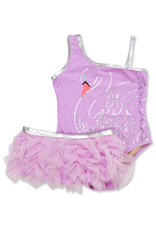 Shade Critters Shade Critters, One Shoulder Swan Princess Swimsuit