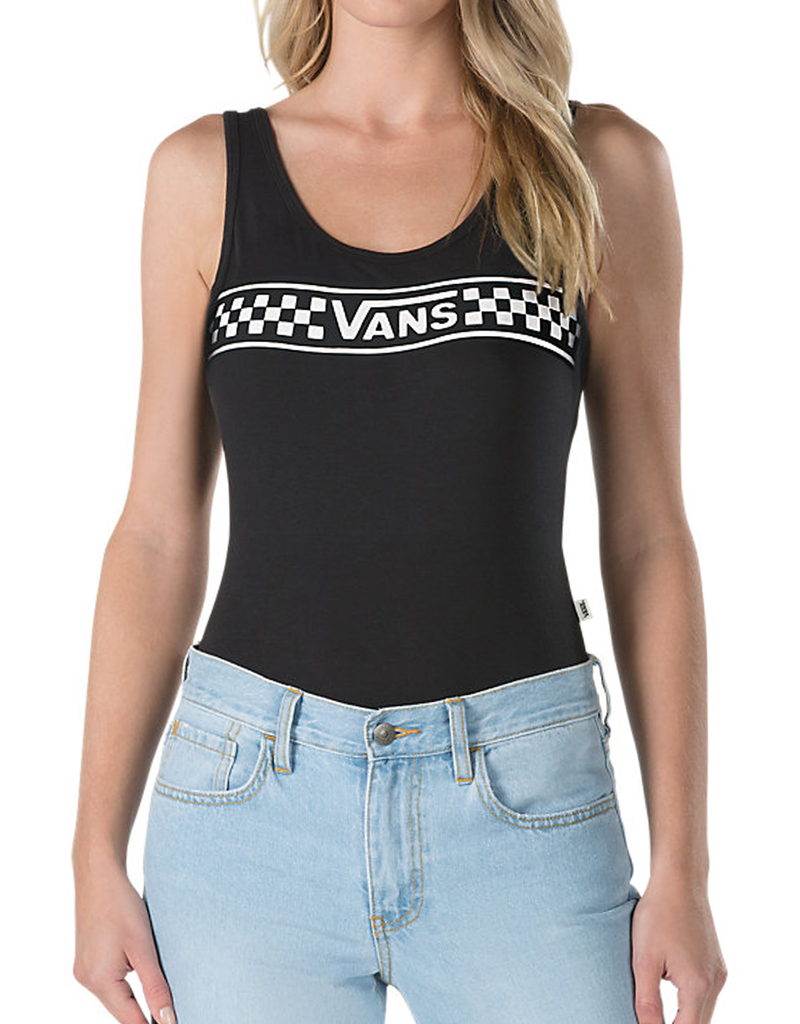 Vans Vans, Womens Checking In Bodysuit