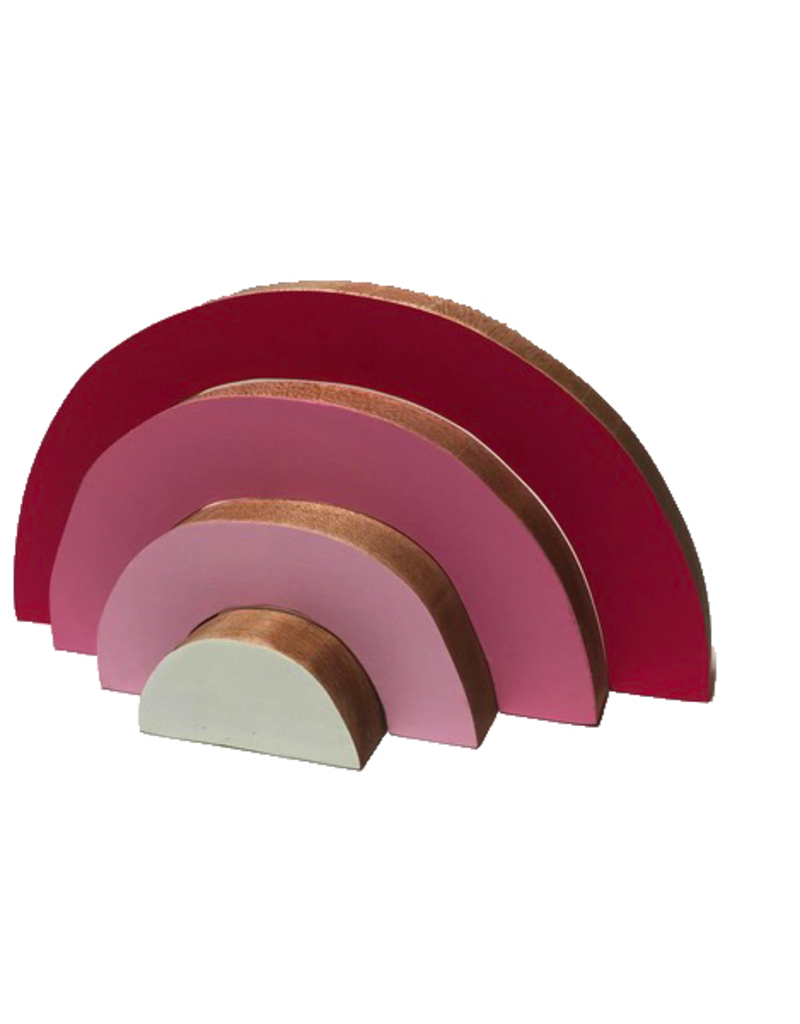Pink Rainbow Stacker Playset