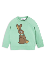 MiniRodini MiniRodini, Long Sleeve Rabbit Cuff Shirt