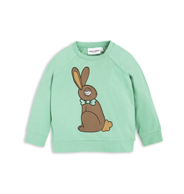 MiniRodini MiniRodini, Long Sleeve Rabbit Cuff Shirt